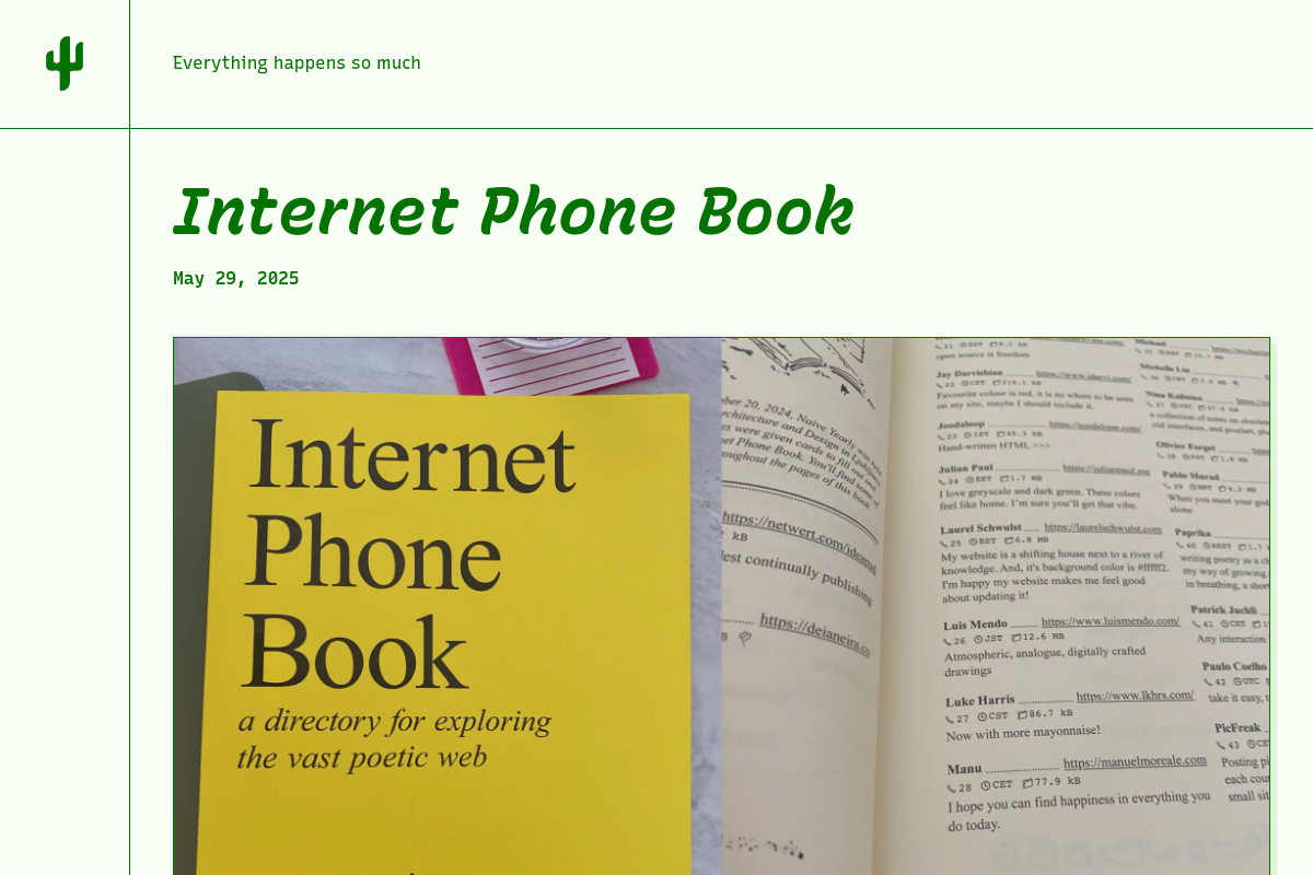 Internet Phone Book