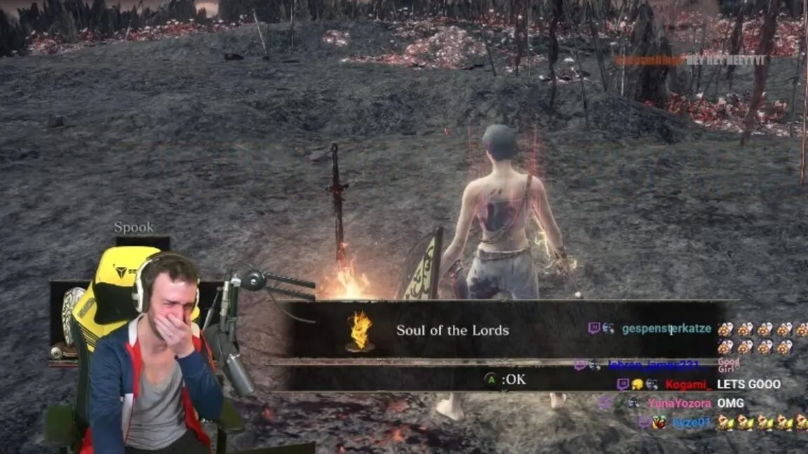 Streamer completes hitless run of seven FromSoft Soulslikes without leveling up